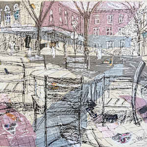 Circle in the Square by Dawn Petrill 