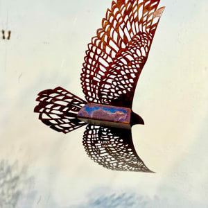 Bird's Eye View, Be You, Earth, hanging by Nicki Adani 