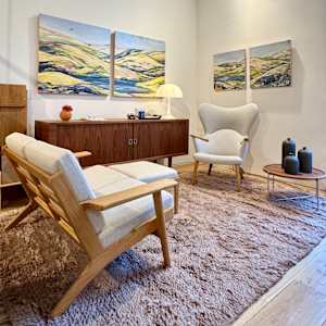 Hills and Valleys #1 - Diptych by Nicki Adani 