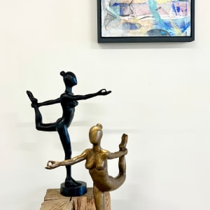 Yoga Dancer- Black by Nicki Adani 