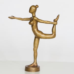 Yoga Dancer- Gold by Nicki Adani