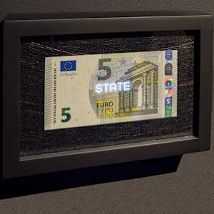 Planetary Values- 5 Euro Bill - State by Jorge Luis Vaca Forero
