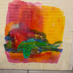 Abstract Landscape 5- mono print