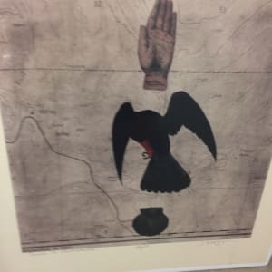 Hand, Bird, Shell -  Solar Etching by Meg Bernet, Image 1.