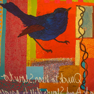 Saint  Matthew's Sparrow #2 - Giclee by Meg Bernet