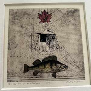 Shell, Tent Fish - Solar Etching by Meg Bernet, Image 2.