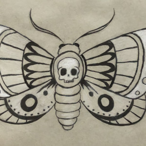 Death Moth by Krystlesaurus