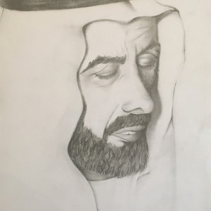 Sheikh Zayed by Salama 