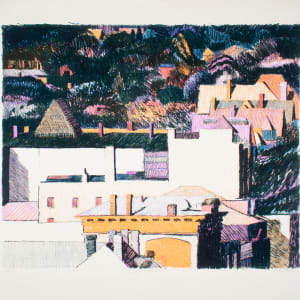 Village Hillside by Linda Plotkin