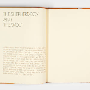 Aesop's Fables by Dame Elisabeth Frink, Image 12.