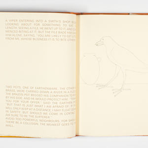 Aesop's Fables by Dame Elisabeth Frink, Image 14.