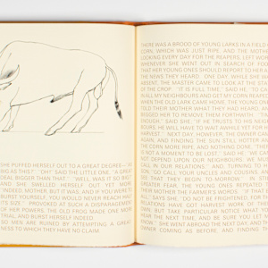 Aesop's Fables by Dame Elisabeth Frink, Image 24.