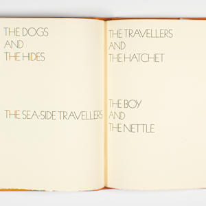 Aesop's Fables by Dame Elisabeth Frink, Image 22.