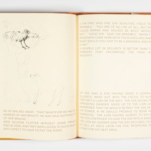 Aesop's Fables by Dame Elisabeth Frink, Image 26.