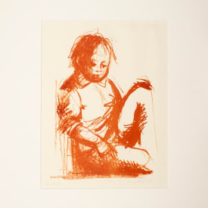 Seated Child by Paul Resika