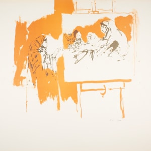 Woman Artist by Reginald Pollack