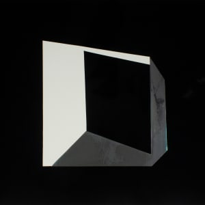 White and Silver Frame by Beverly Pepper