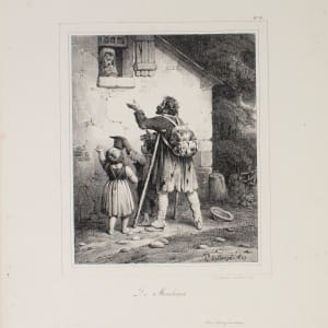 Le Mendiant by Hippolyte Bellangé