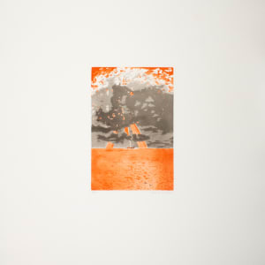 The Charmed Water Burnt Alway a Still and Awful Red from The Rime of the Ancient Mariner by Patrick Procktor