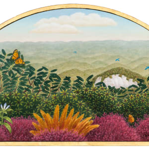 Looking Glass Rock from the Art Loeb Trail by Robert Johnson