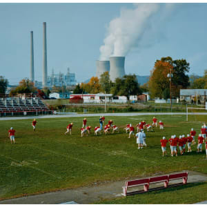 Poca High School and Amos Coal Power Plant, West Virginia by Mitch Epstein