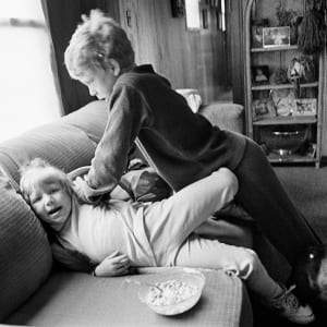 Ernie + Brianna When Kids Witness Violence Vermont, from Living with the Enemy by Donna Ferrato