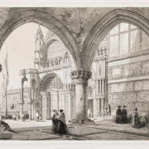 St. Mark's from the Broclio by Joseph Nash