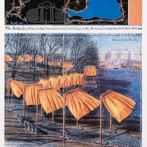 The Gates, Project for Central Park, VIII, New York City by Christo & Jeanne-Claude