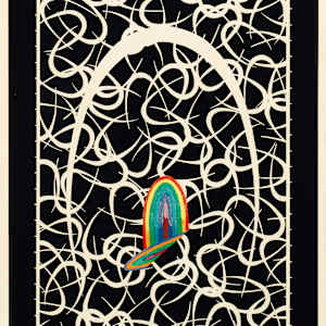 Hook and Ribbon by Lucas Samaras 