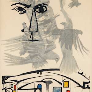 Birds Over the City by Ben Shahn