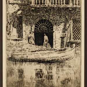 The Doorway by James McBey