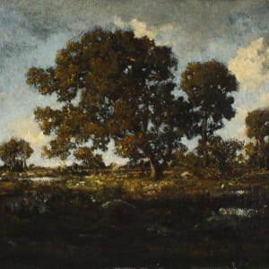 La Mare aux Viperes en Foret de Fontainbleau (The Pond in the Forest of Fountainbleau by Théodore Rousseau
