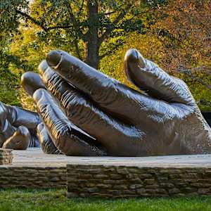 With These Hands: A Memorial to the Enslaved and Exploited by Hank Willis Thomas 
