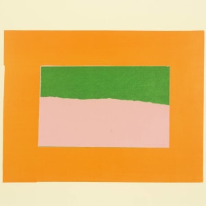 Indian View B by Howard Hodgkin