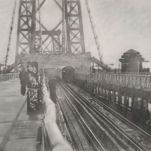 Williamsburg Bridge - Manhattan by Thomas Riesing