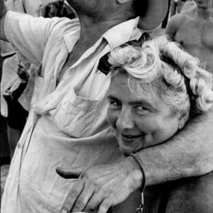 Man and Wife Drinking Beer, Coney Island, NY, from Photographer's Choice: Harold Feinstein-Decades Four by Harold Feinstein