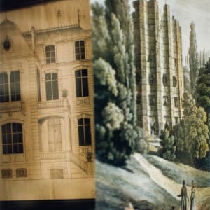 Untitled (Tapestry and Building), Paris by Ralph Gibson