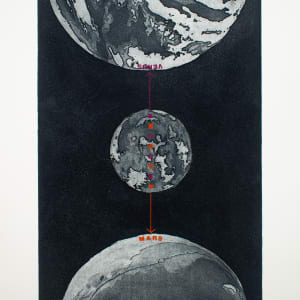 Wor(l)d -- No Place, from the portfolio "Utopia" by Reny Rao
