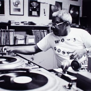 Bruce Payne, WOKJ Radio Station, Jackson by William R. Ferris