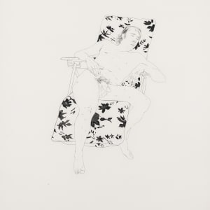 Mo Asleep by David Hockney