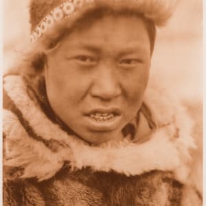 Plate 698, Hooper Bay Youth by Edward Curtis
