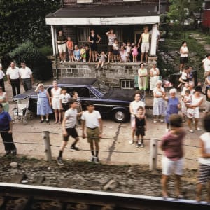 RFK Funeral Train, 1968 (FUP1968010K052) by Paul Fusco