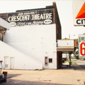 Crescent Theatre, 211 North Hayden Street, Belzoni, Mississippi, 1977 by William R. Ferris, Image 1.