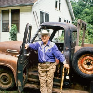 Victor "Hickory Stick" Bobb, Vicksburg, Mississippi, June 1976 by William R. Ferris