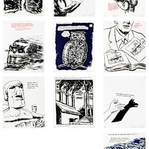 Plots on Loan by Raymond Pettibon, Image 2.