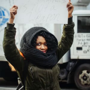 Untitled (March of Millions, Manhattan, December 2014) by Alvin C. Jacobs