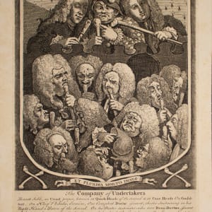 The Company of Undertakers by William Hogarth