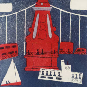 Hammersmith Bridge by Julian Trevelyan