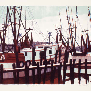 Shrimp Fleet V by Carl Schwartz