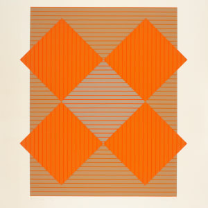 X - II Red by Anne Kesler Shields